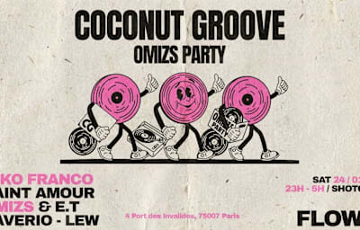 Coconut X Omizs Party - Soirée techno à Paris