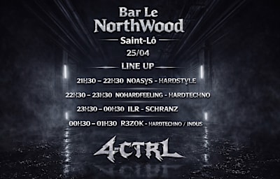 NOHARDFEELING - Soirée techno à Saint-Lô