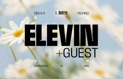 ELEVIN - Soirée techno à Toulouse