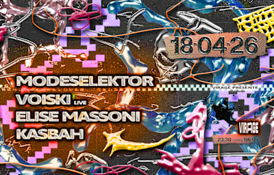 Virage Présente : Modeselektor, Voiski (Live) & More - Soirée techno à Paris