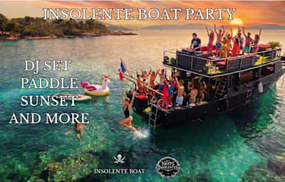Insolente Boat Party With Dj Set - Soirée techno à Cannes
