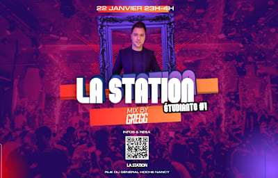 La Station Étudiante #1 - Soirée techno à Nancy