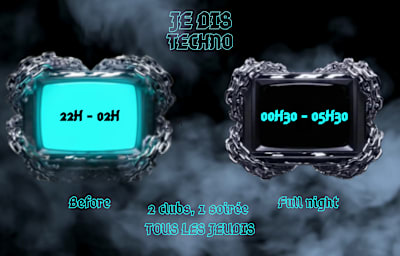 Je Dis Techno (Tous Les Jeudis) - Soirée techno à Nice