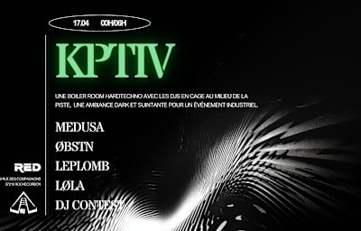 LEPLOMB - Soirée techno à Rochecorbon