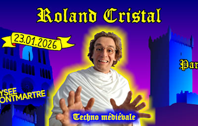 Roland Cristal À L'élysée Montmartre - Paris - Soirée techno à Paris