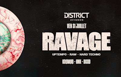 Ravage : Krømøø - Hnk - Dixid - Soirée techno à Châteaurenard