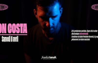 Ron Costa - Soirée techno à Toulouse