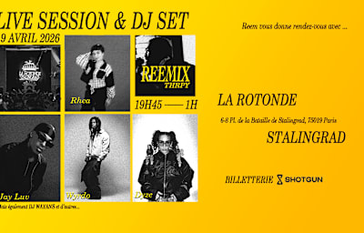 Reemix Therapy - Soirée techno à Paris