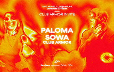 CLUB ARMOR - Soirée techno à Paris