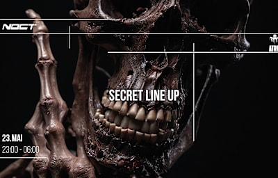 Onesh Agency X Atria Records : Secret Line Up - Soirée techno à Pantin