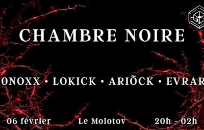 Chambre Noire - Soirée techno à Marseille