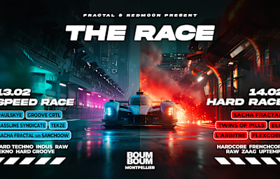 The Race [By Fractal & Redmoon] - Soirée techno à Montpellier