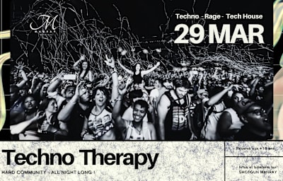Techno Therapy - Soirée techno à Marseille