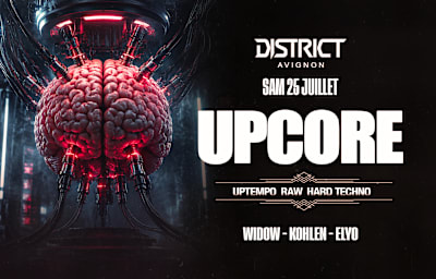 Upcore : Widow - Kohlen - Elyo - Soirée techno à Châteaurenard