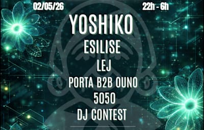 La Jaille / First Spring / Yoshiko , Esilise & Co - Soirée techno à Toulouges