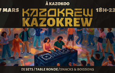 Kazokrew - 27 Mars - Soirée techno à Toulouse