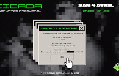 Encrypted Frequency - Soirée techno à La Garde