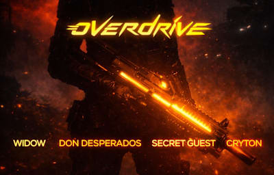 Overdrive : Widow + Don Desperados + Secret Guest + Cryton - Soirée techno à Marseille