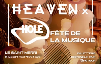 Heaven & Hole ( Fête De La Musique) - Soirée techno à Paris