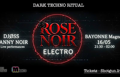 Danny Noir - Soirée techno à Bayonne