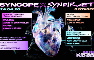 stuckinwaveforms - Soirée techno à Paris