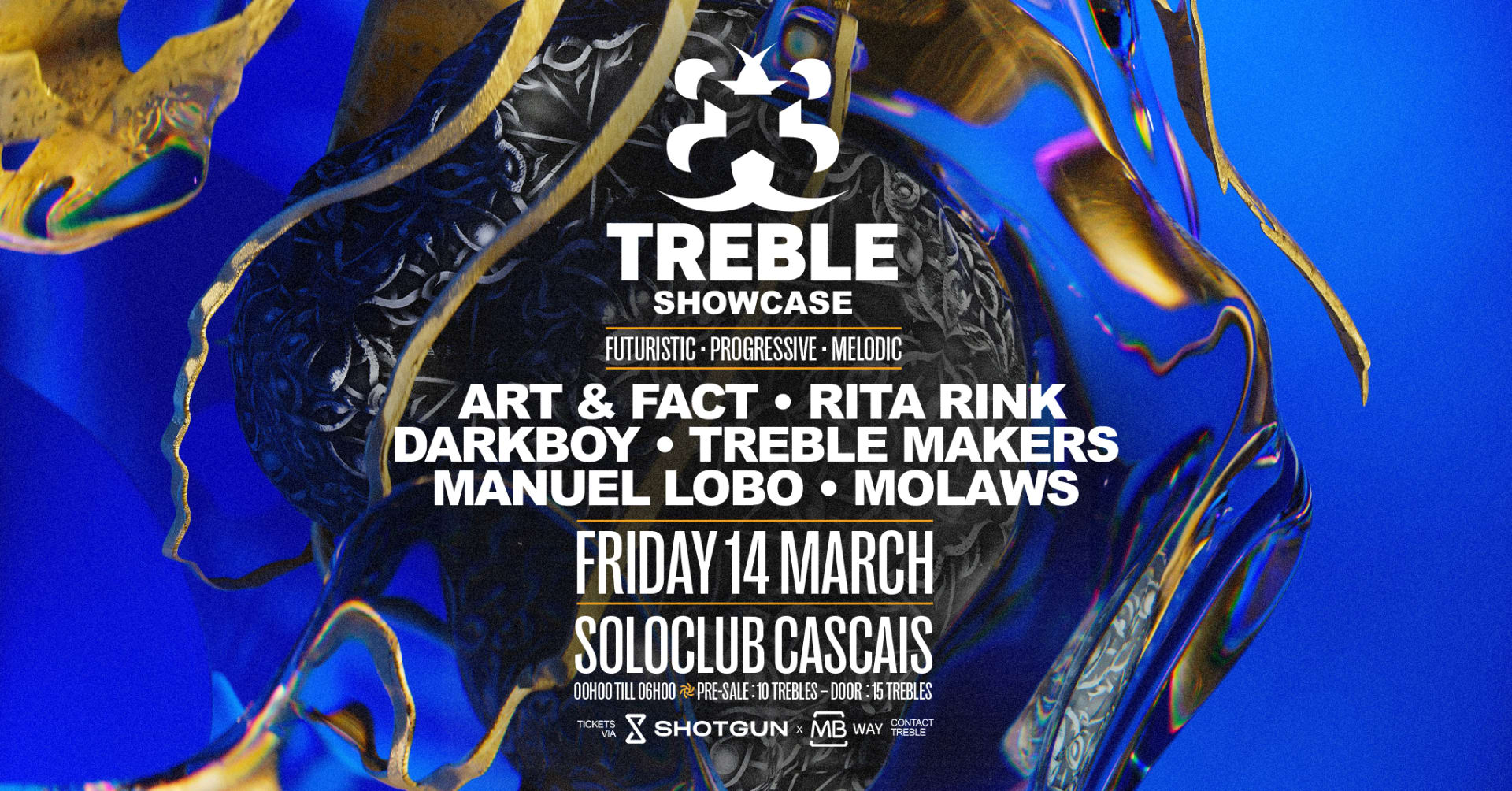 Treble Showcase @Soloclub Cascais Cover