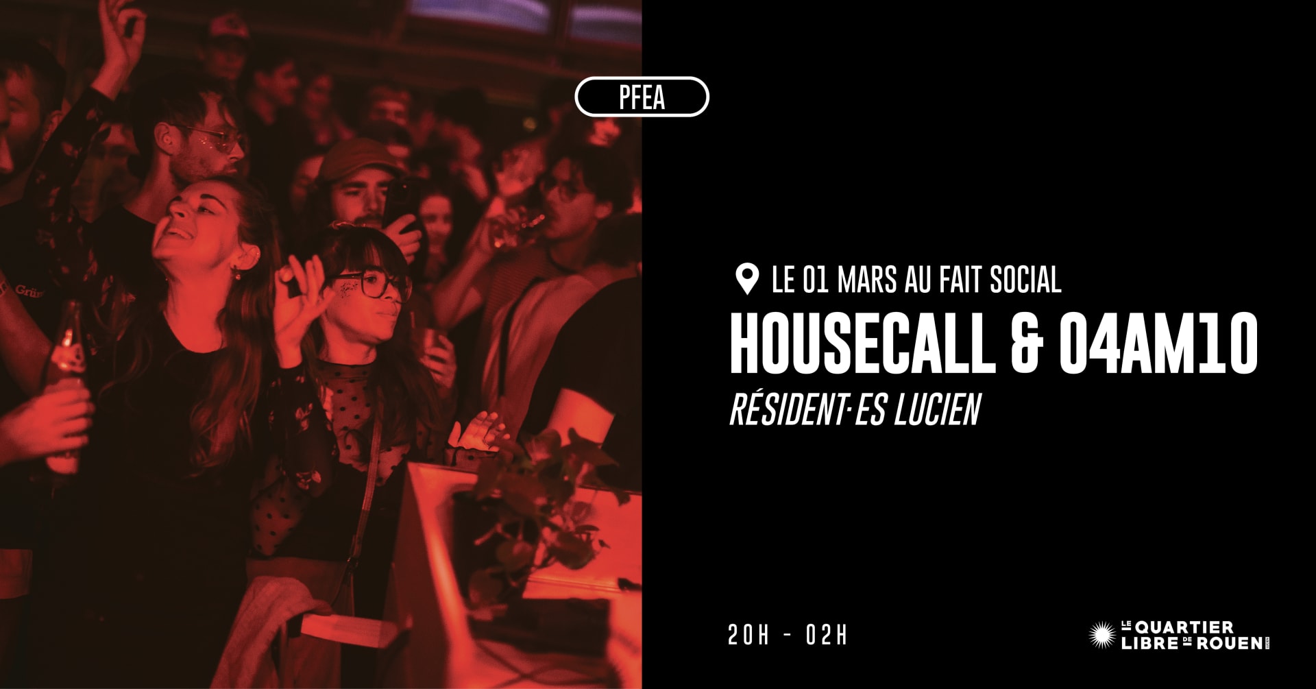 Pfea : Housecall & 04am10 Cover