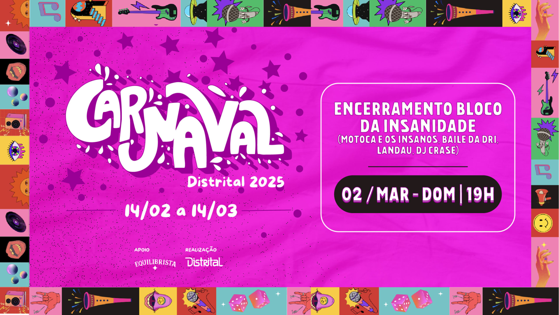 Festa De Encerramento Bloco Da Insanidade Cover