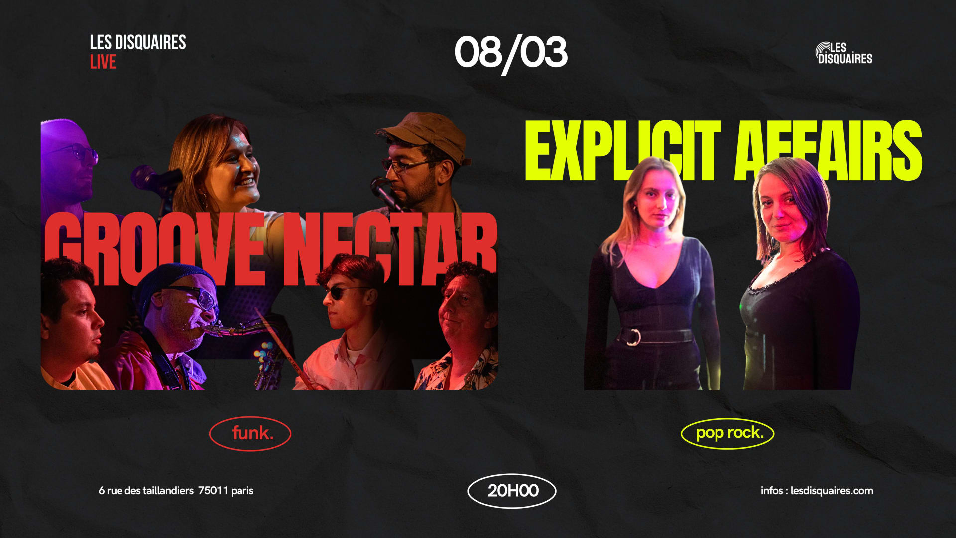 Explicit Affairs X Groove Nectar Cover