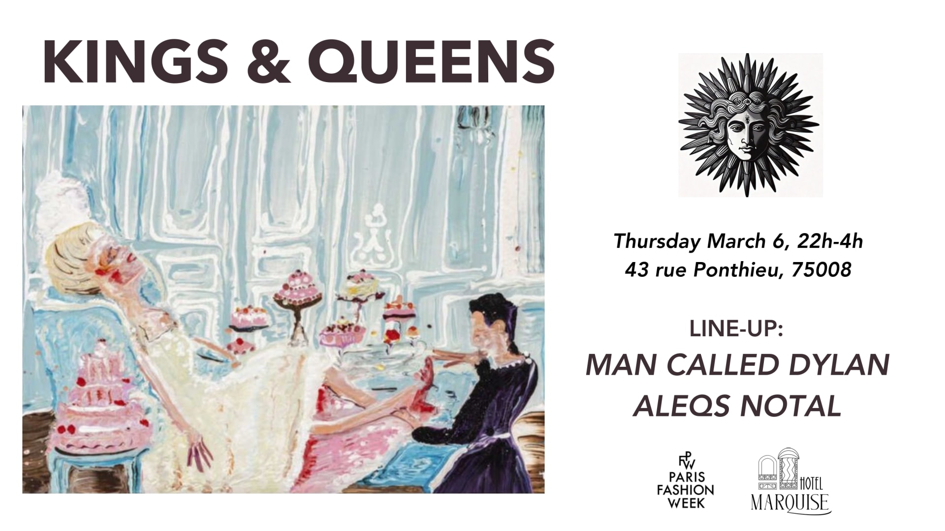 Kings & Queens @ Hôtel Marquise - Paris Fashion Week Edition Cover