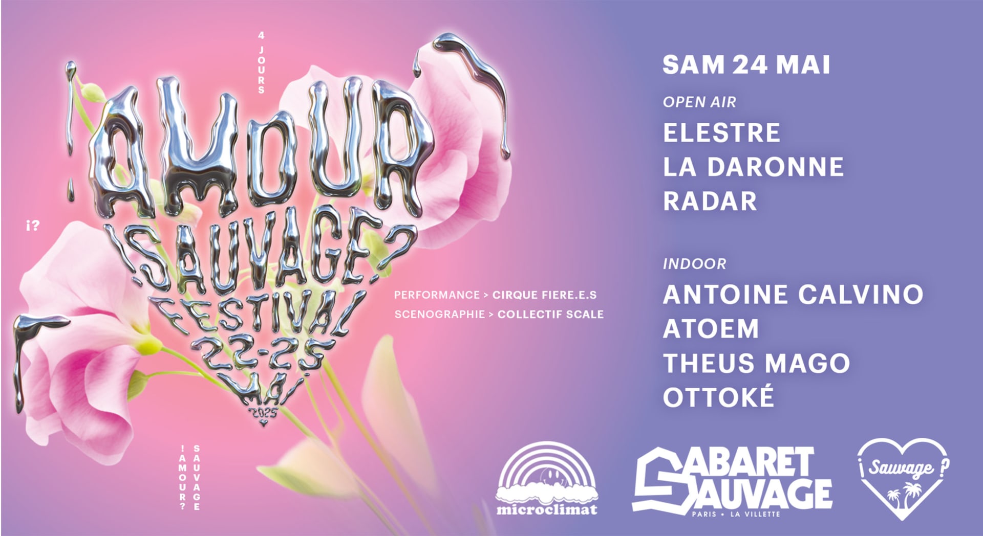 ¡Amour Sauvage Festival #3? • Jour 3 • 24.05.25 Cover