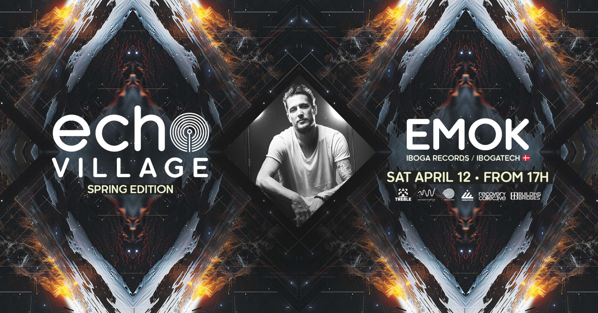 Echo Village - Spring Edition -  Emok Iboga Rec ( Dk ) Cover