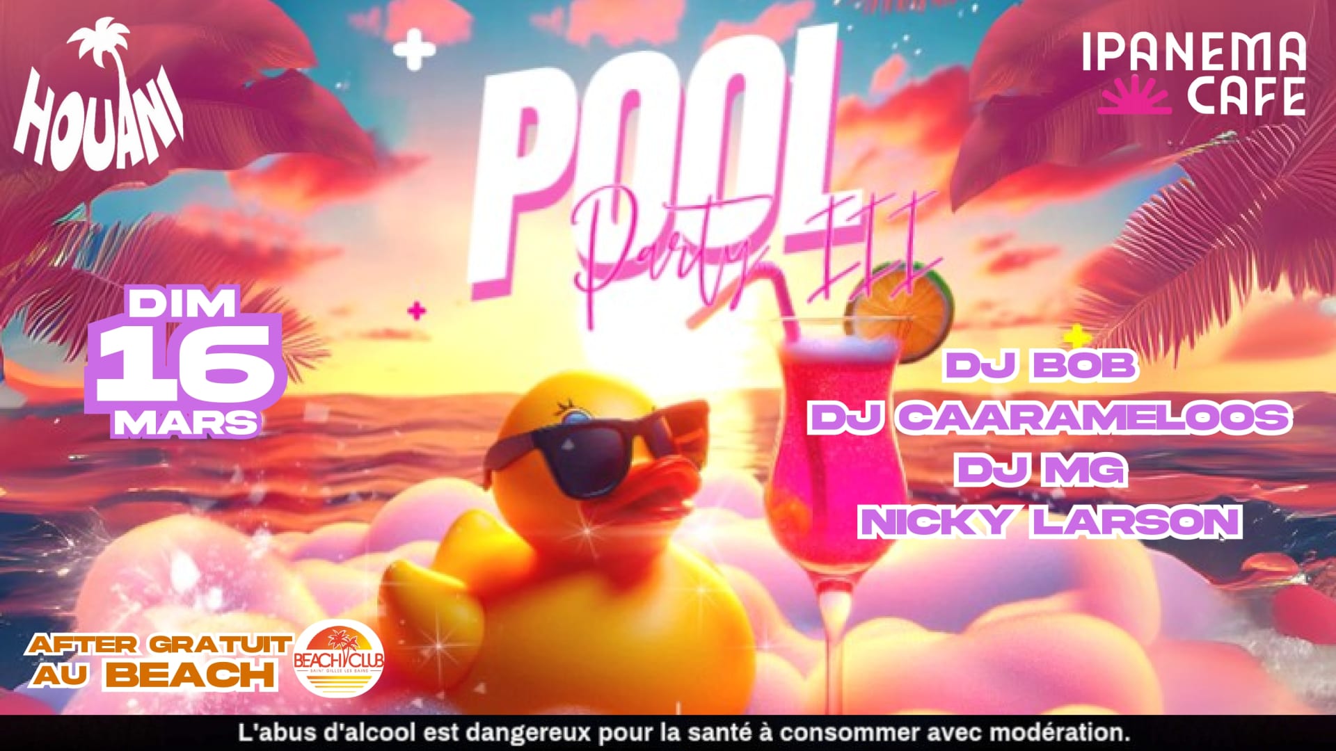 Pool Party III (Houani X Ipanema) Cover