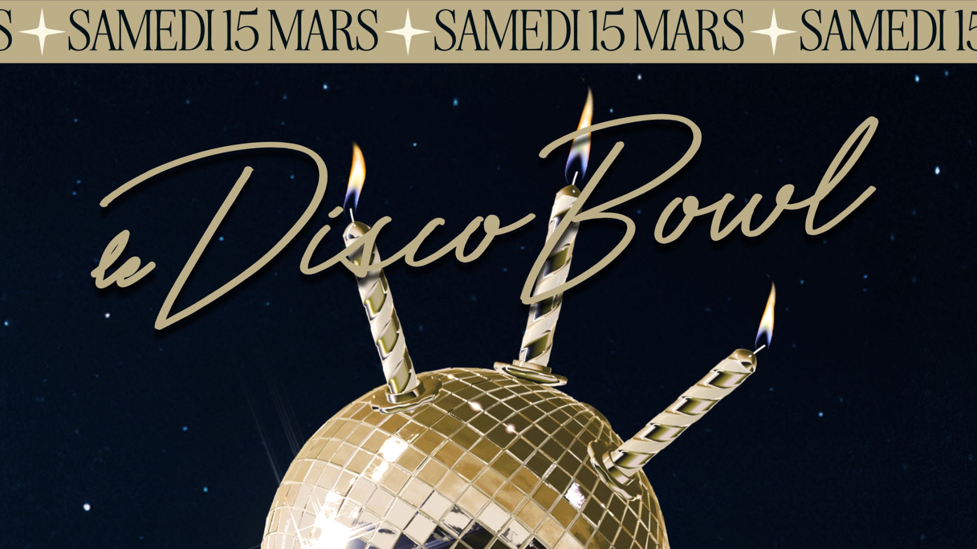 Le Disco Bowl - Saison 3 Release Party Cover