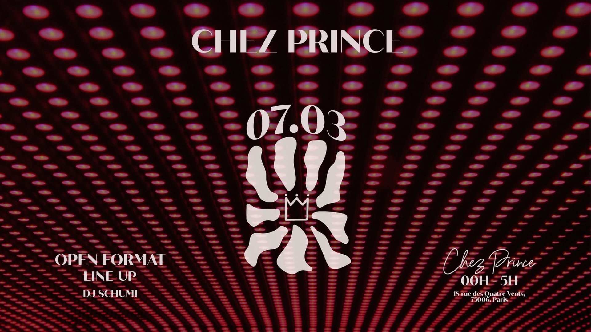 Friday At | @Chez Prince Cover