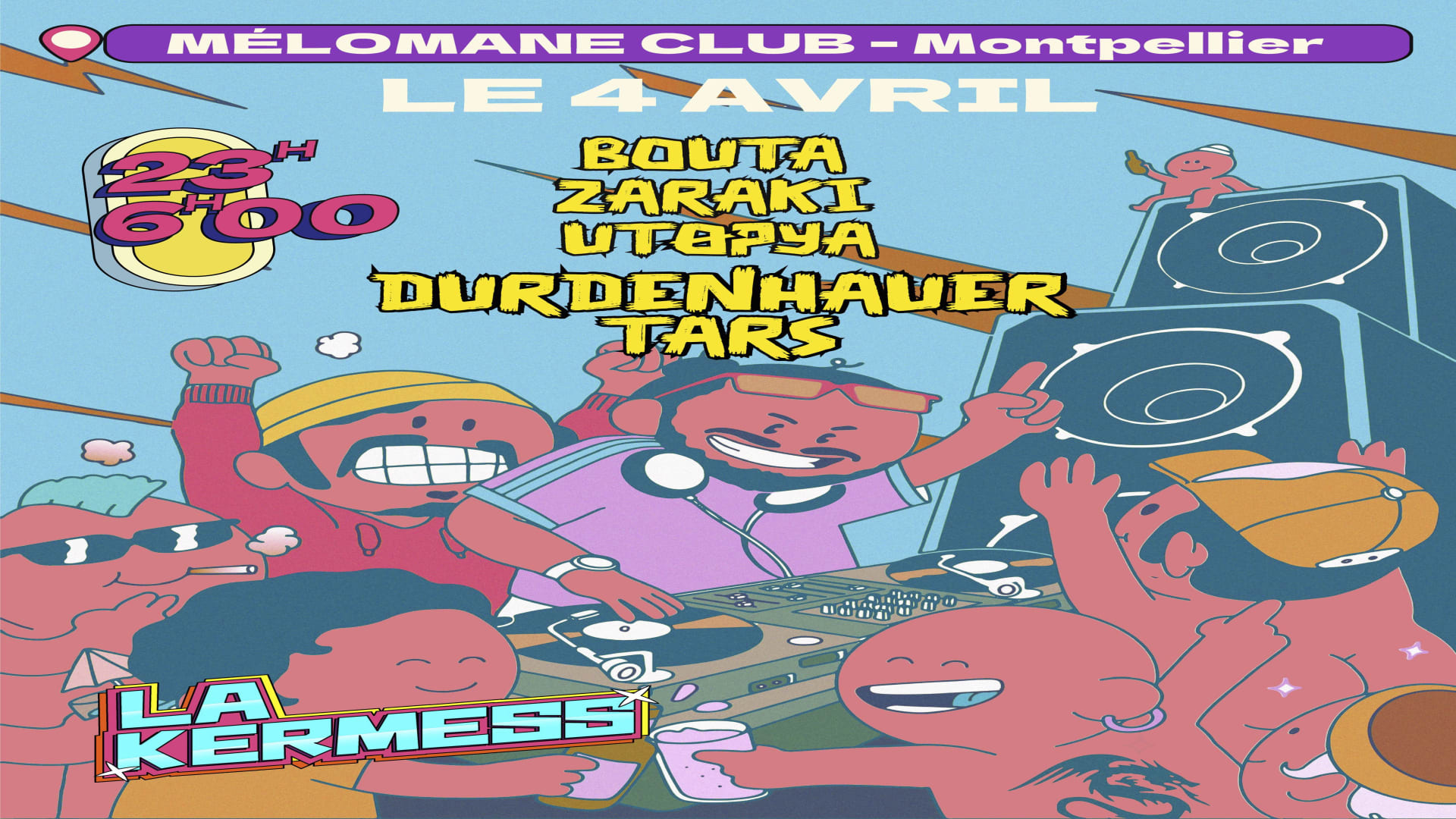 La Kermess Débarque À Montpellier Cover