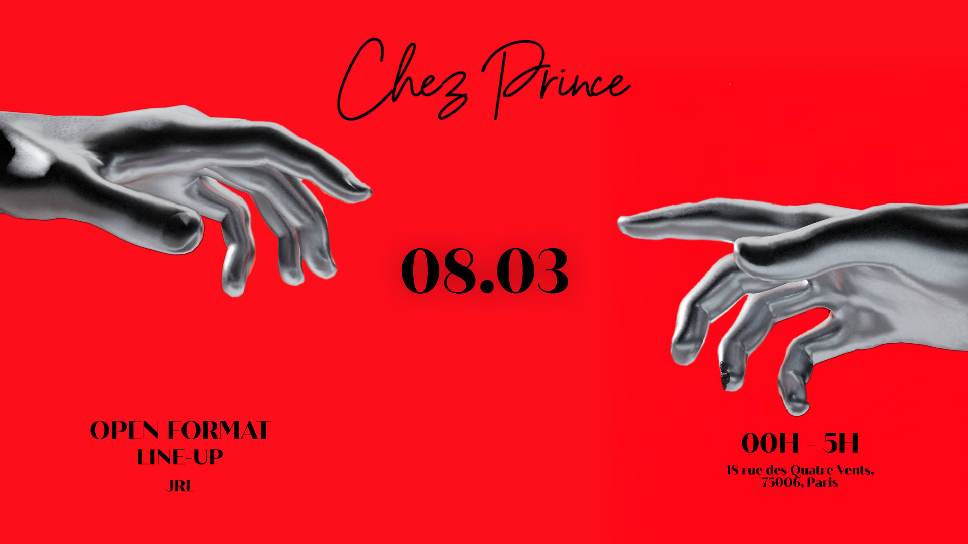 Saturday At | @Chez Prince Cover