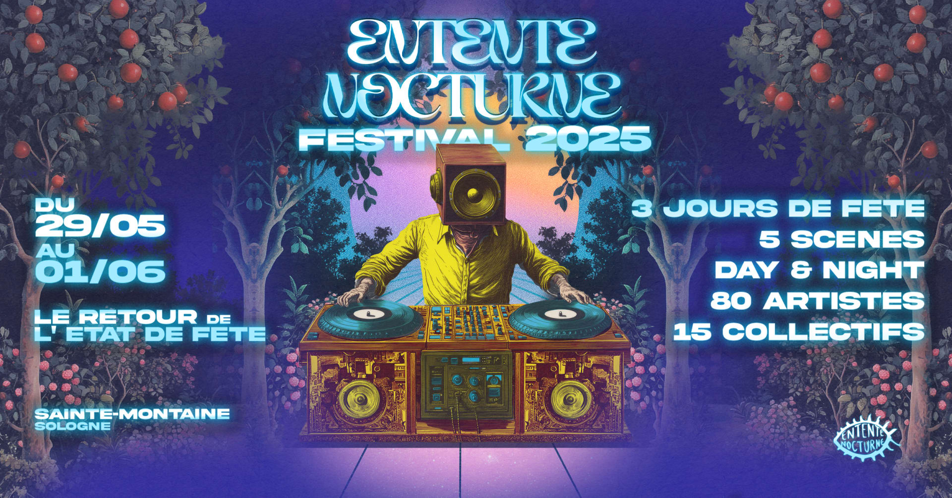 Entente Nocturne Festival 2025 Cover