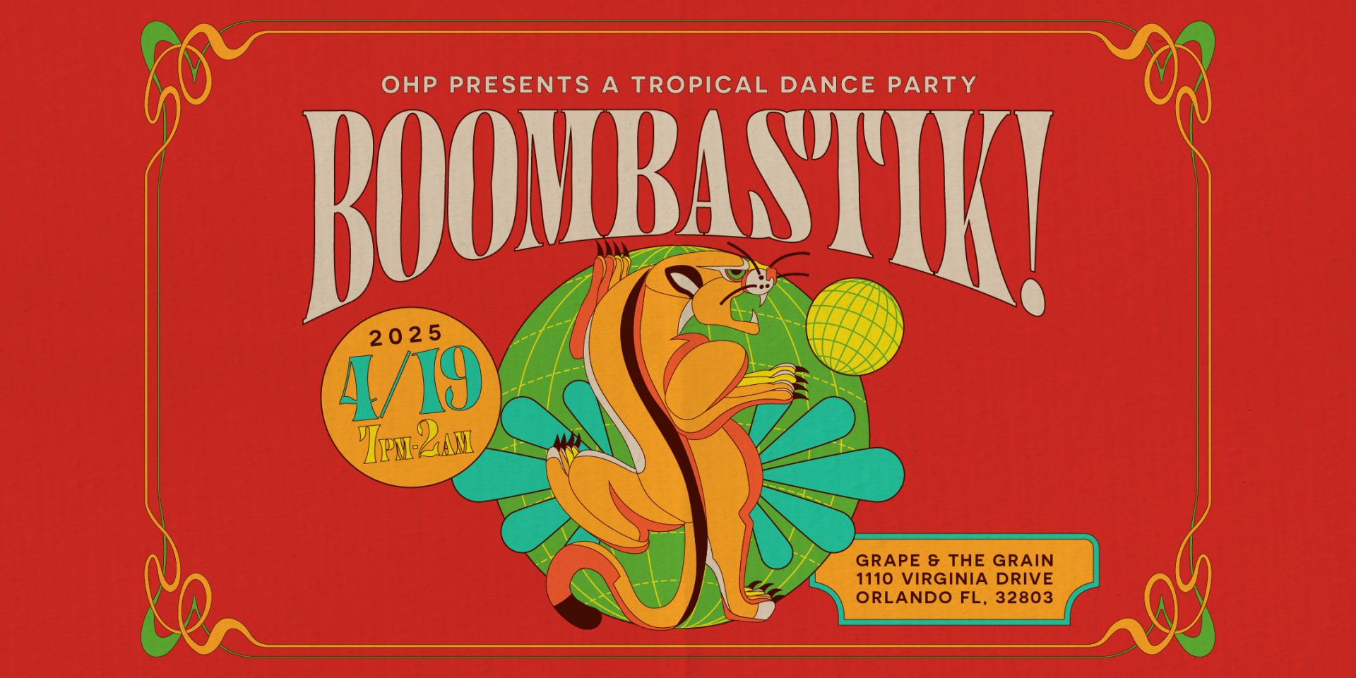 Ohp Presents: Boombastik! A Tropical Dance Party Cover