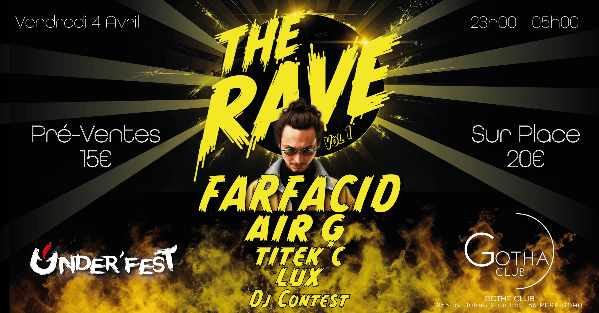 The Rave !! Vol1 Cover