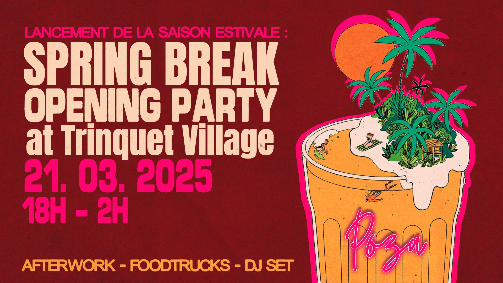 Spring Break Party Cover