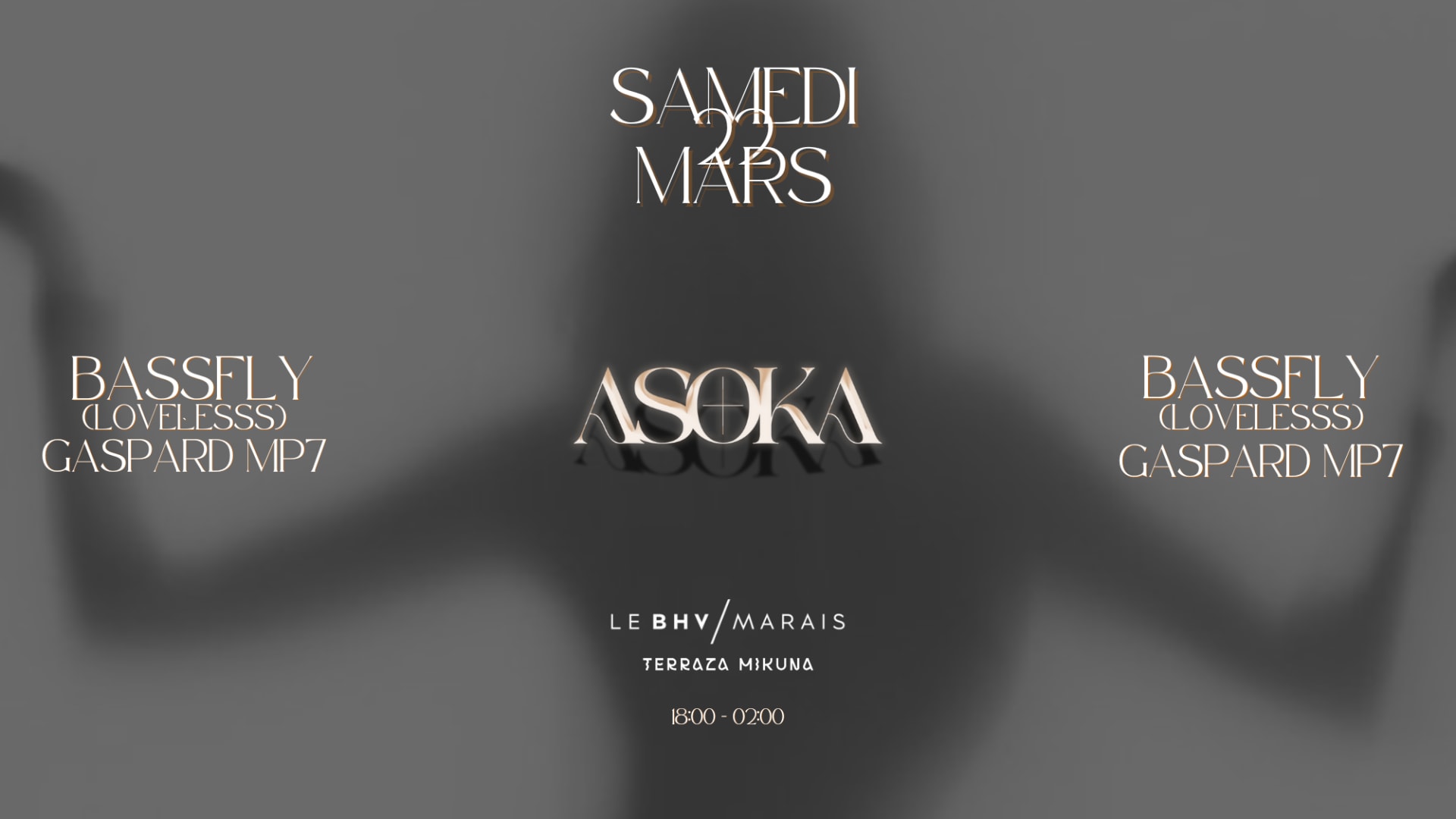 Asoka - Bhv - Samedi 22 Mars Cover