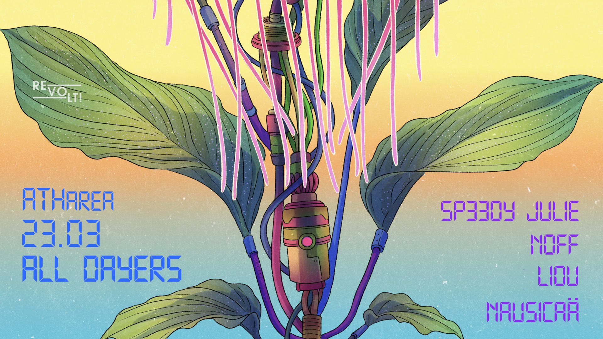 All Dayers 04: Sp33dy Julie, Noff, Liou, Nausicaä Cover