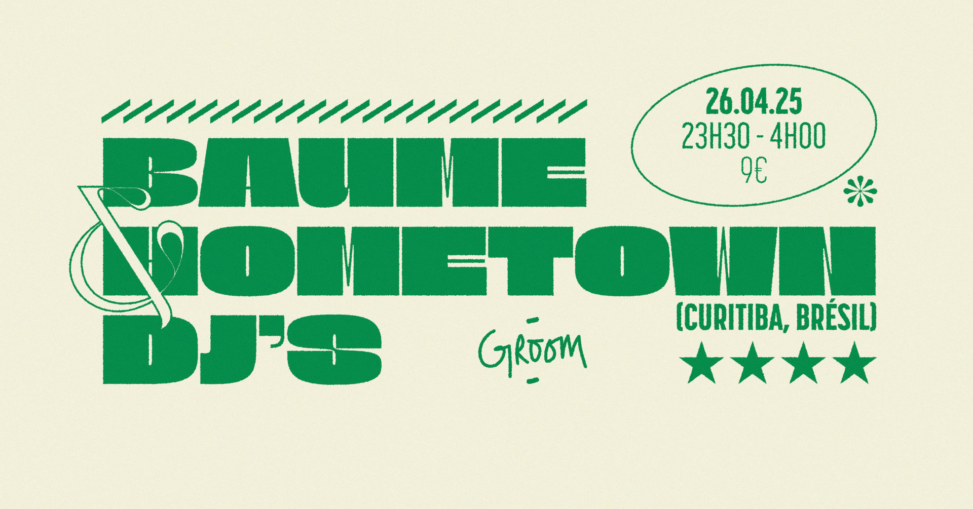 Baume + Hometown Dj's (Curitiba, Brésil) Cover