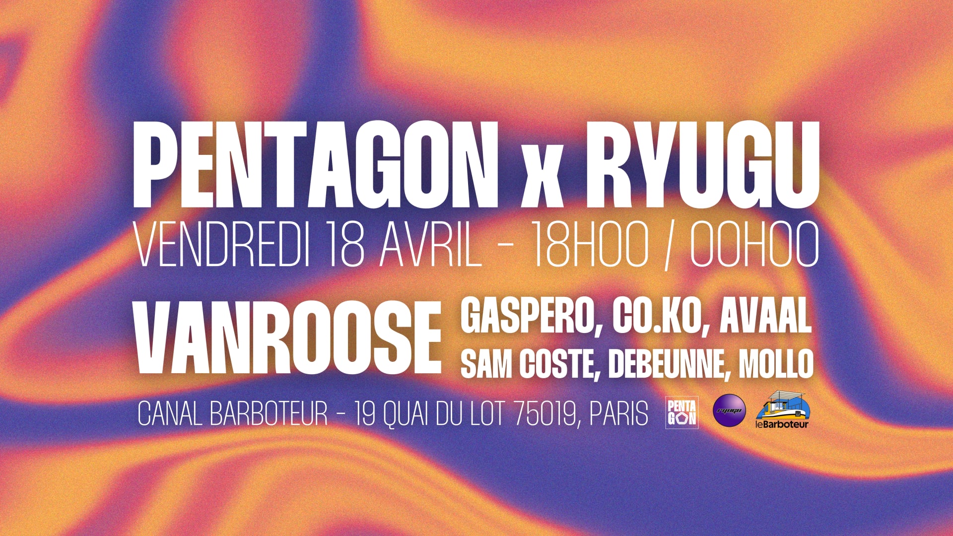 Pentagon X Ryugu Open Air : Vanroose & Residents Cover