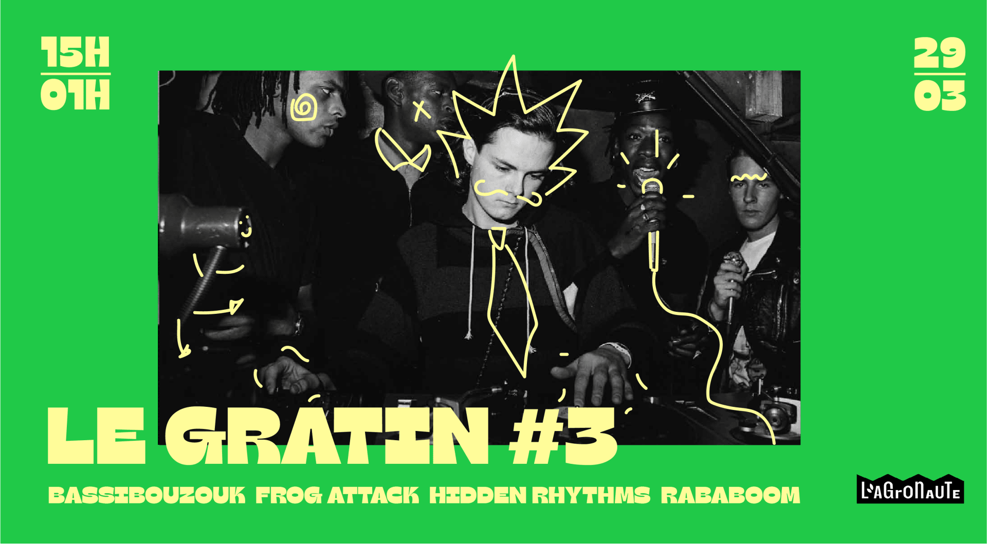 Le Gratin #3  Uk Bass Édition Cover