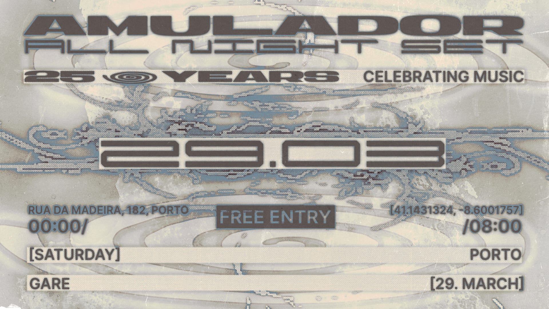 Amulador All Night Set - Free Entry Cover