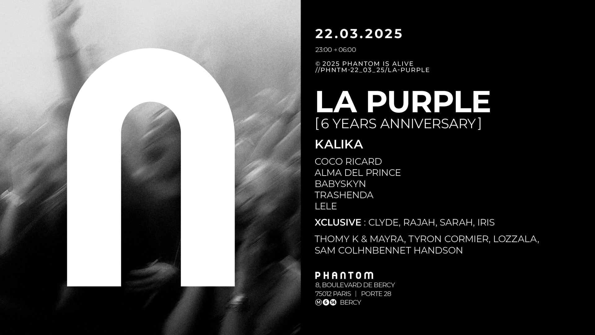 Phantom : La Purple [6 Years Anniversary] Cover