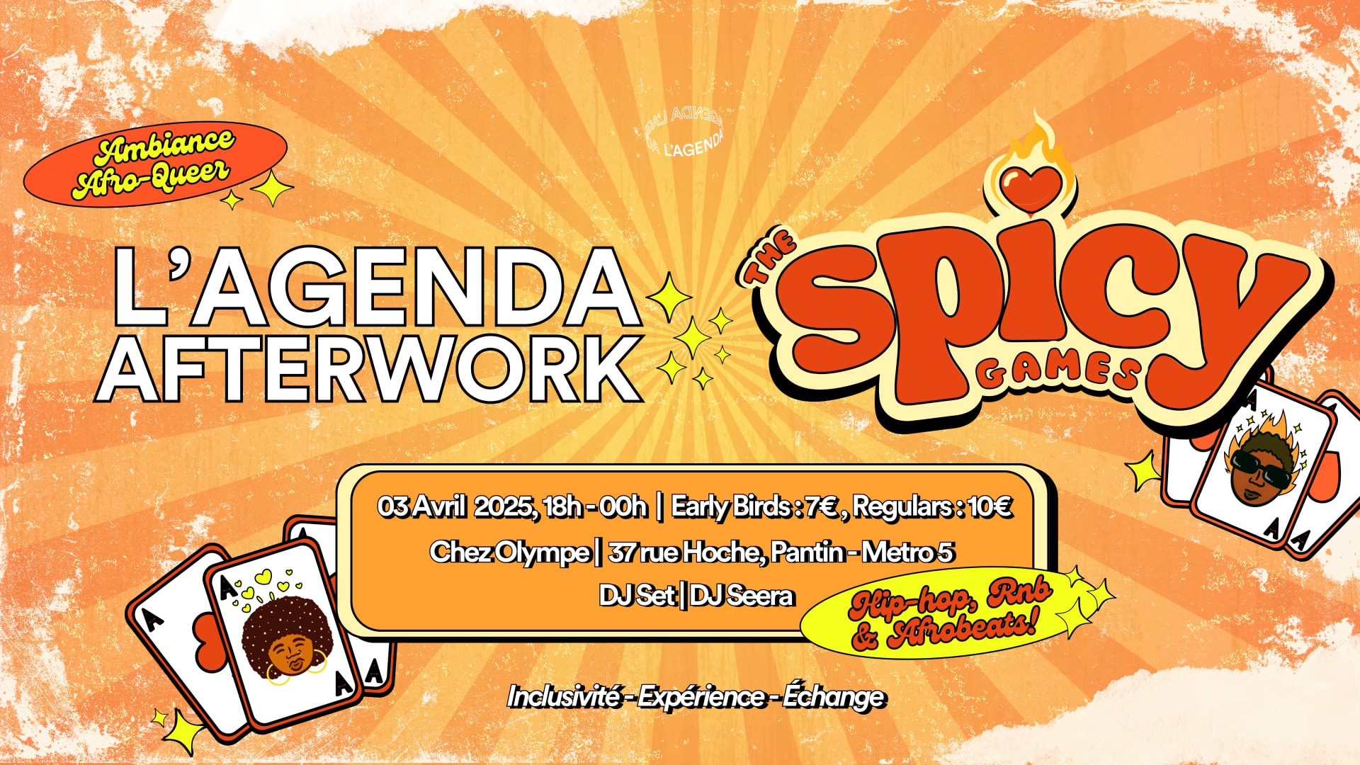 L'agenda Afterwork - Spicy Games Cover