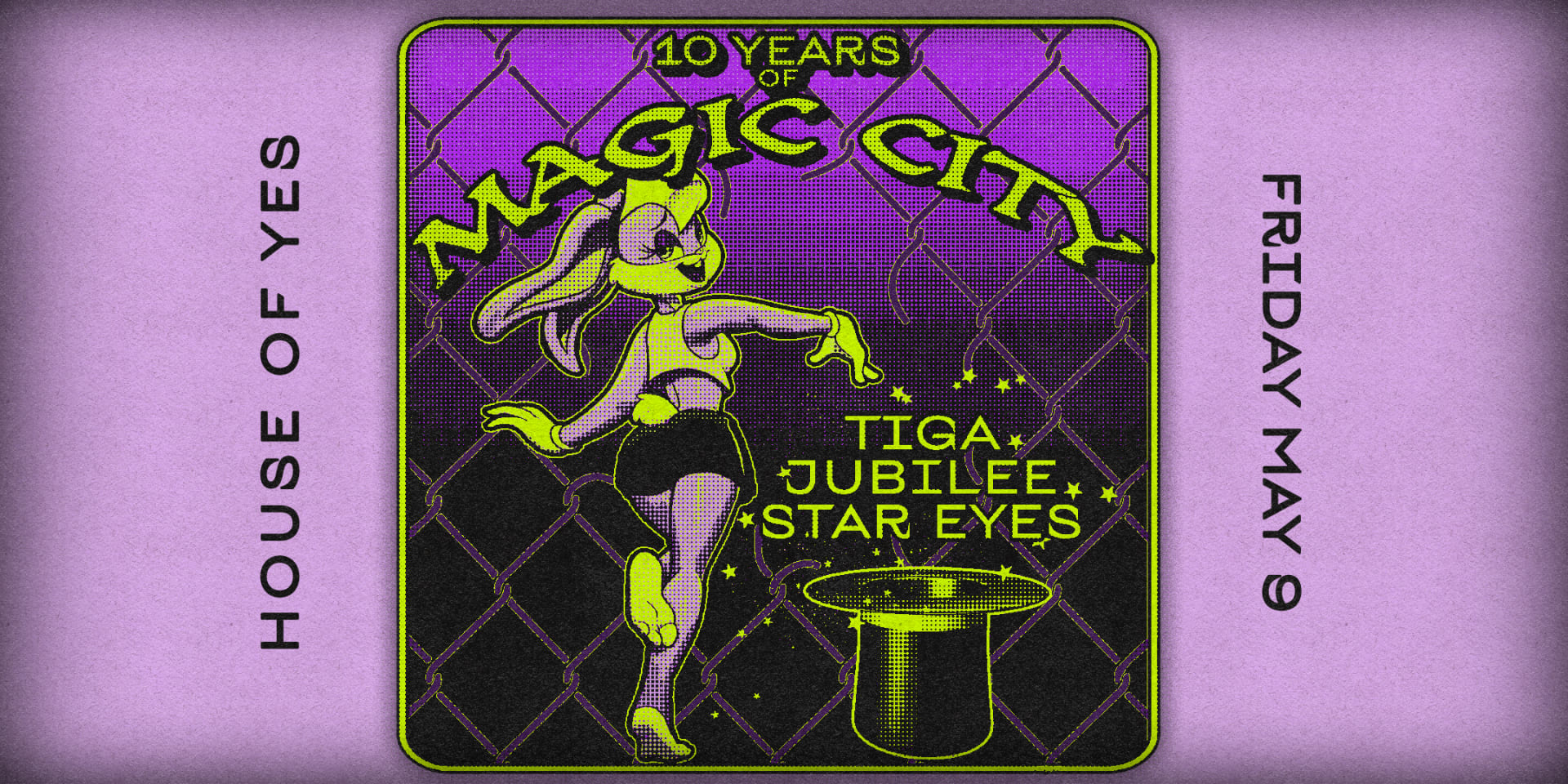 Magic City: Tiga • Jubilee • Star Eyes Cover